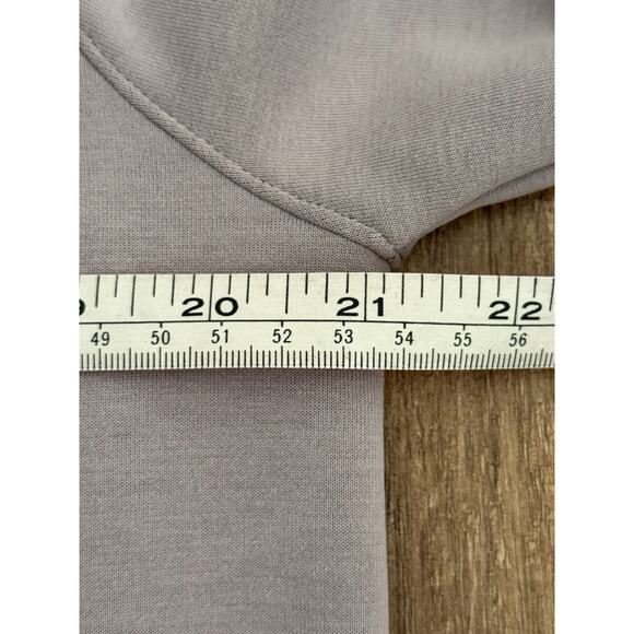 NWT Athleta Seasoft Robe Pullover V-Neck Purple Long Sleeve Dress Pockets Size L - Picture 15 of 16